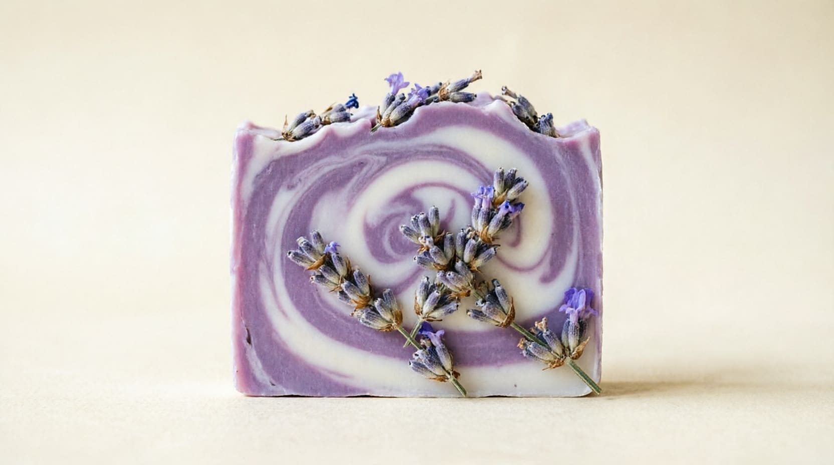 Lavender Oat Calm — handmade organic soap
