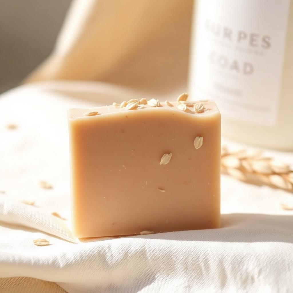 Oatmeal & Goat Milk — handmade organic soap