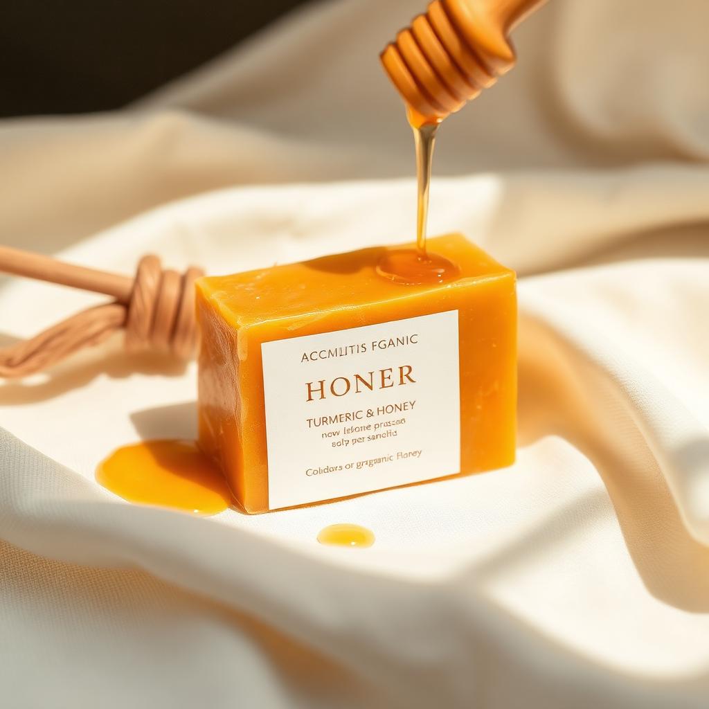 Turmeric & Honey — handmade organic soap